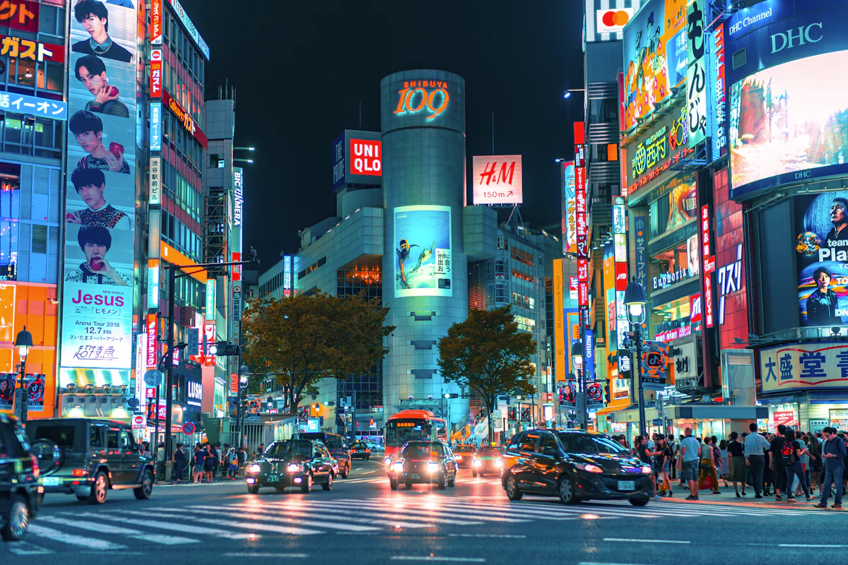 Shibuya, Tokyo về đêm
